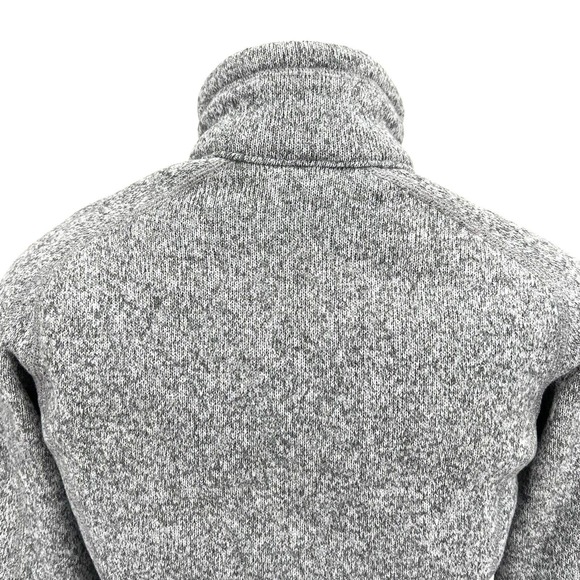 Patagonia Better Sweater Women’s Quarter Zip Grey Pull Over Sweater Size XS - Picture 5 of 12